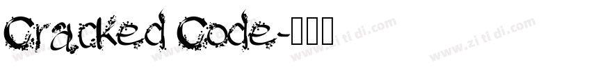 Cracked Code字体转换